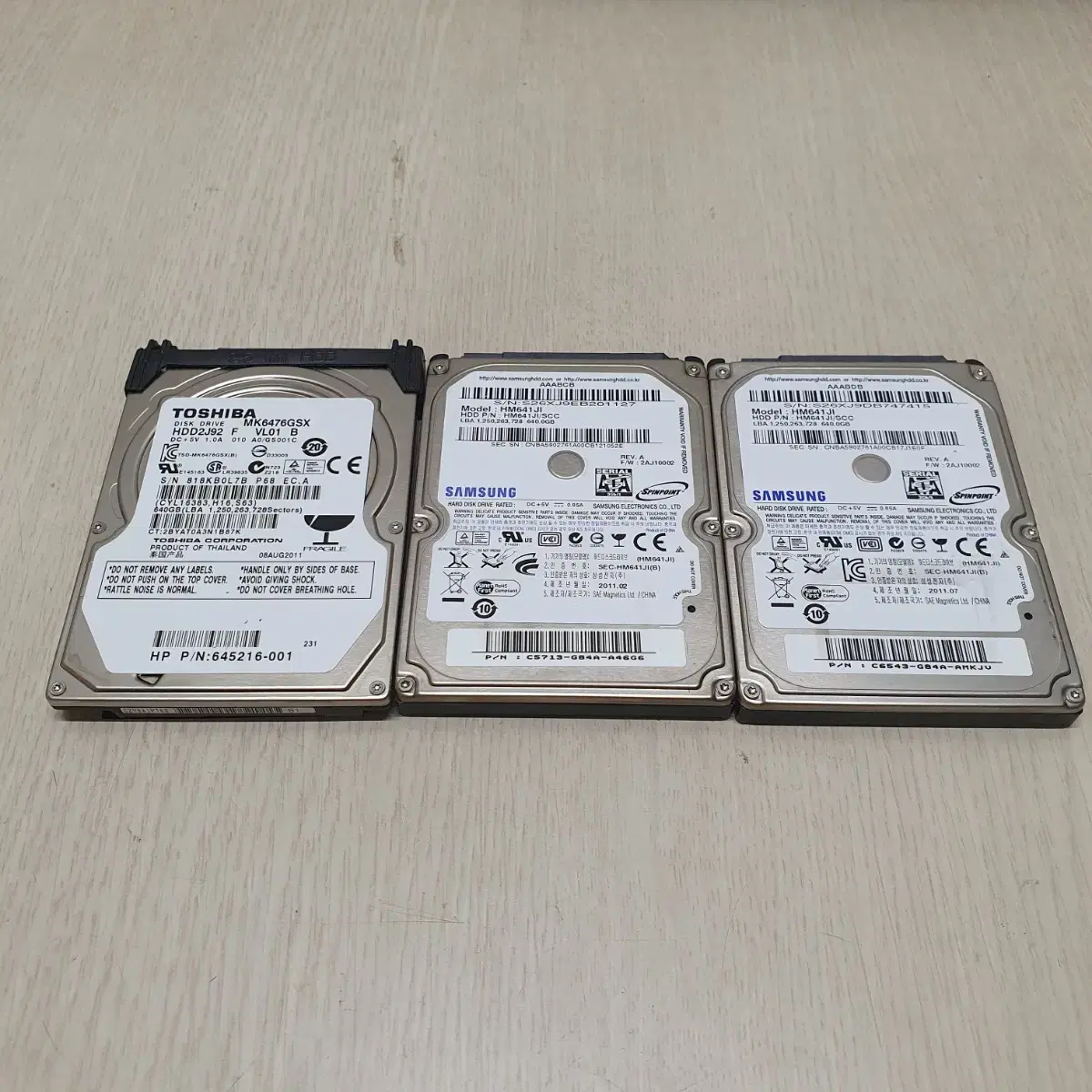 HDD640G  중고 양품